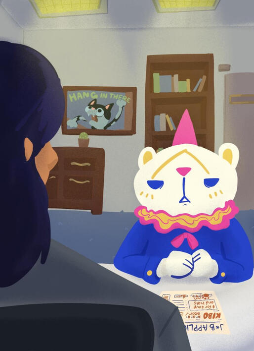 Kibo Job Interview Print