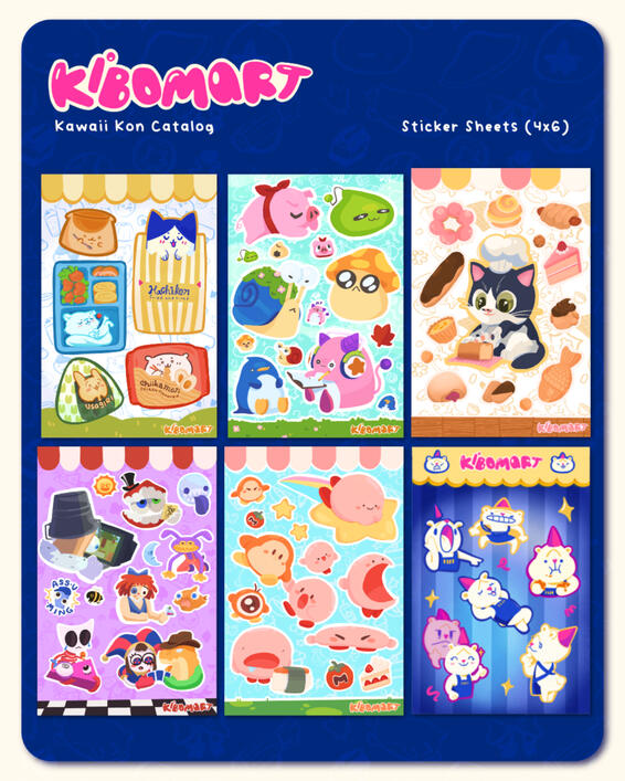 Catalogue Stickers Sheets