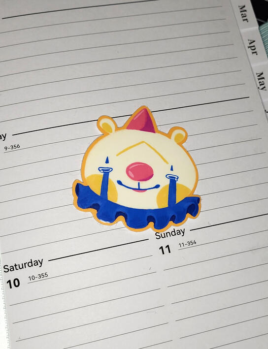 Kibo Clowned On Sticker